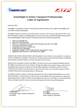 Letter from AmeriFlight