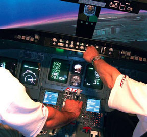 CRJ 200 FTD at ATP Jacksonville Beach Simulator Training Center