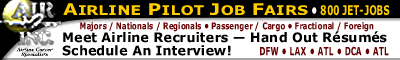Airline Pilot Job Fairs