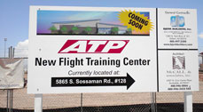 ATP Sign Announcing New Contruction